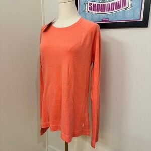 Smartwool Classic Thermal Merino 250 Base Layer Crew Coral Pink Women's XL NWT
